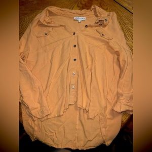 Women’s She & Sky light orange shirt